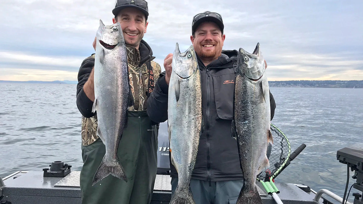 Salmon Fishing at Kingston on Puget Sound