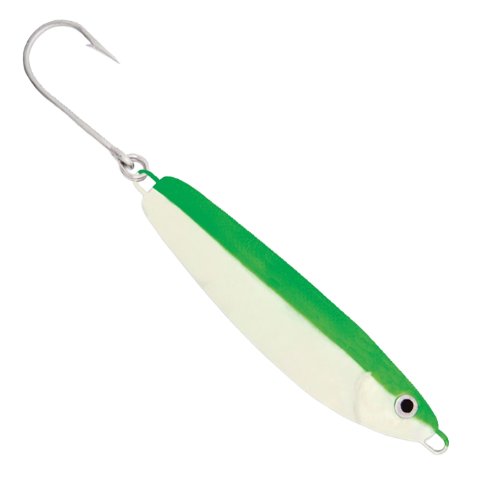 Luhr Jensen Crippled Herring Glow Green Back