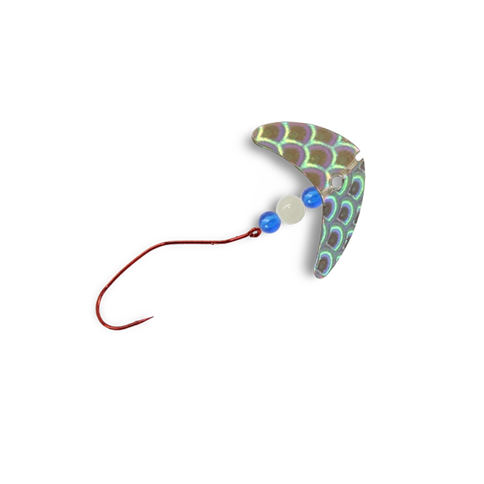 Macks Smile Blade Slow Death Silver Scale Blue Glow