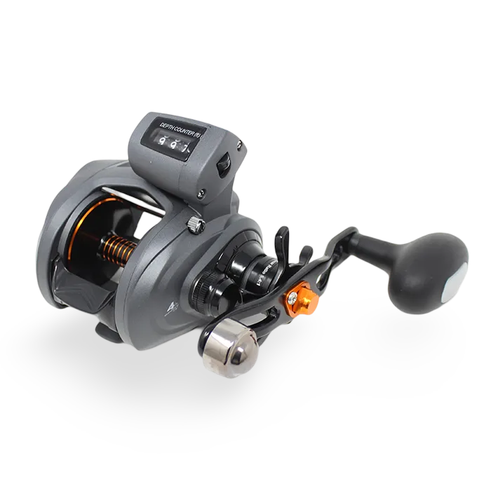 Okuma Coldwater Levelwind Line Counter Reel Low Profile