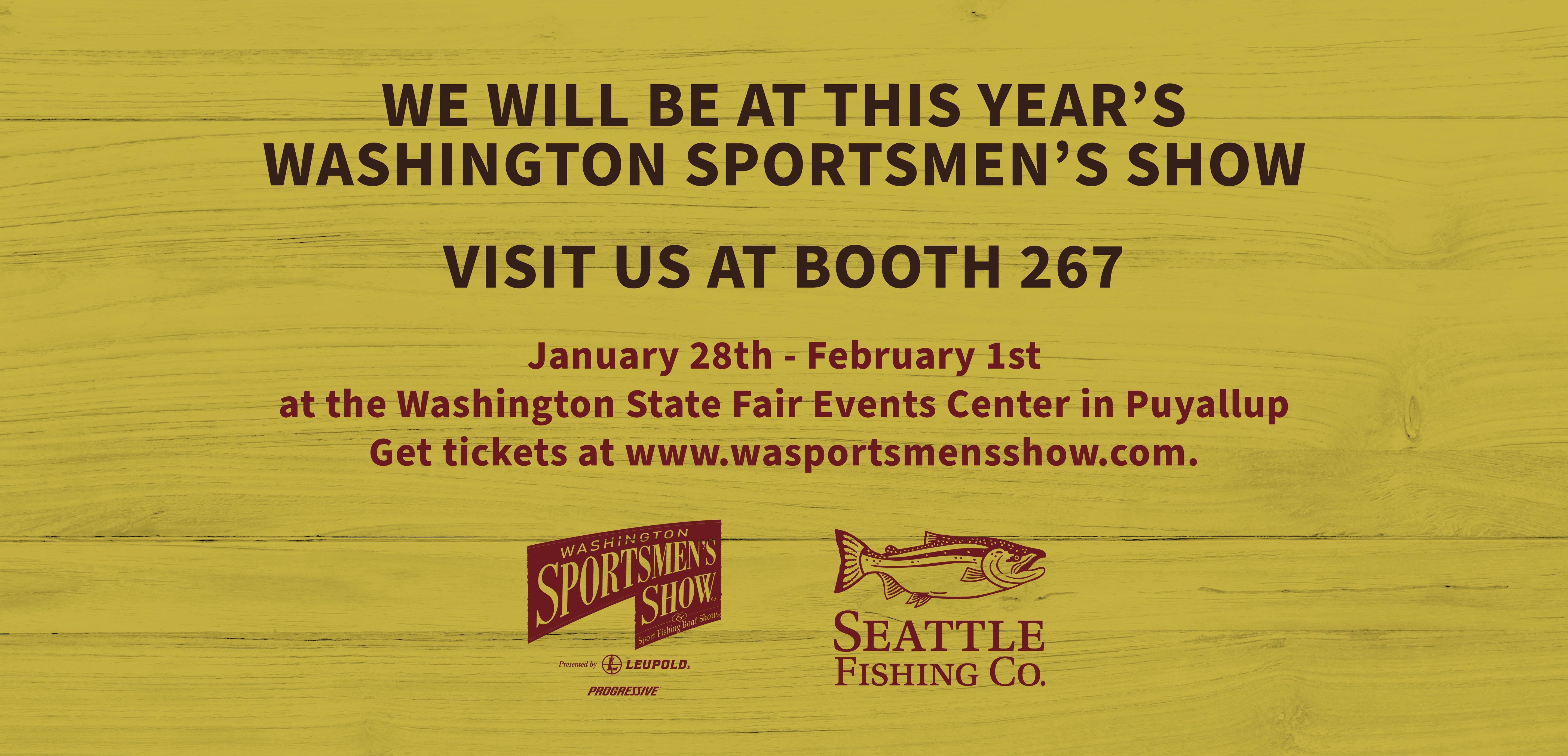 Seattle Fishing Co Puyallup Sportsman Show 2026