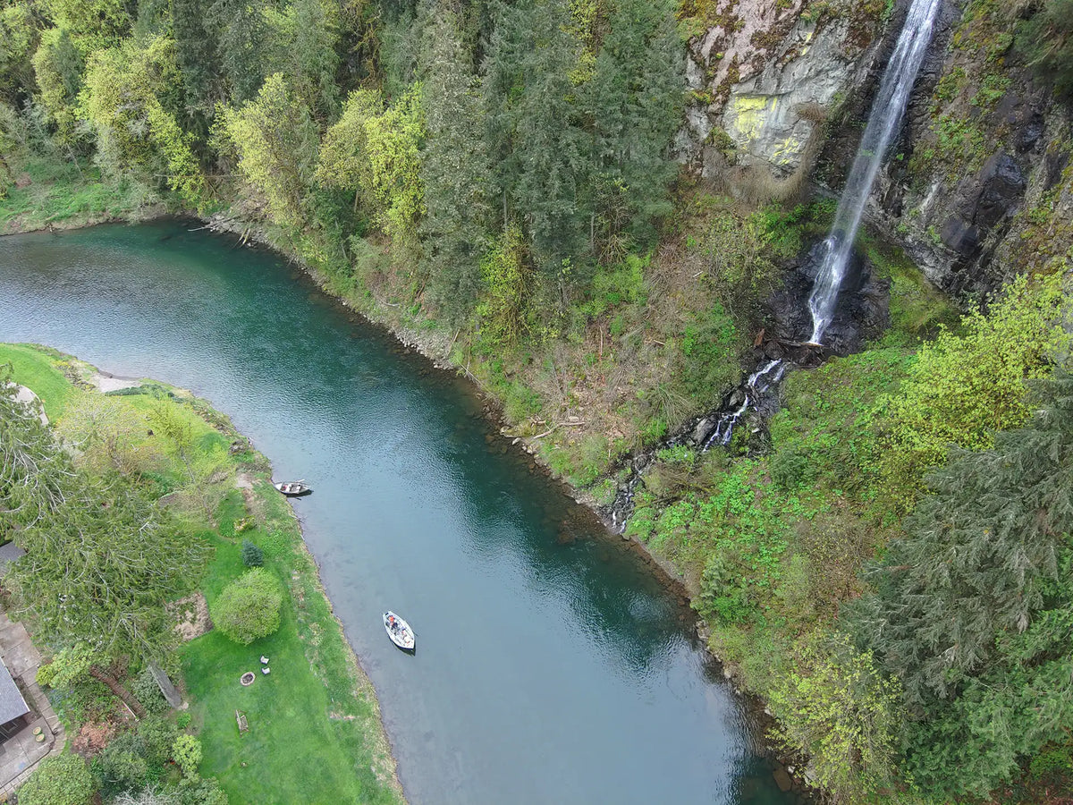 Fishing the Kalama River