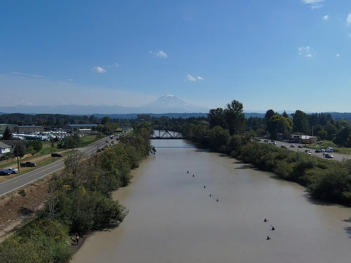 Fishing the Puyallup River