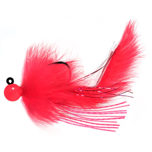 Aerojig Twitching Jig 3/8 to 1/2 Ounce - Corkie Pink & Shocking Pink