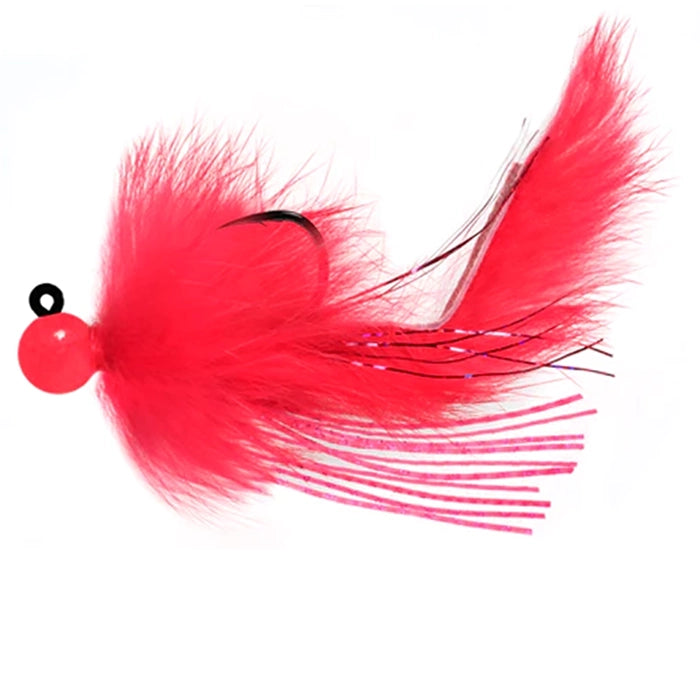 Aerojig Twitching Jig Corkie Pink Shocking Pink