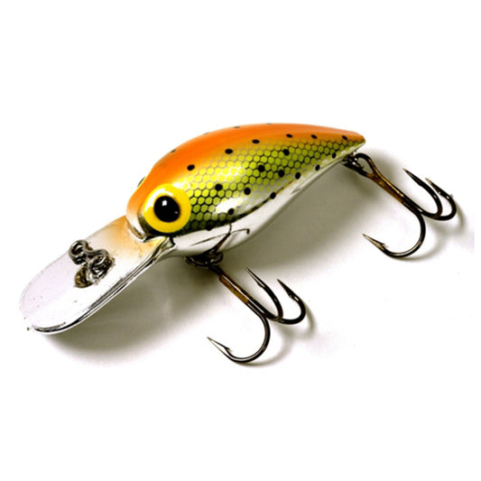 Brad's Wiggler & Mag - Orange, Chartreuse Speck