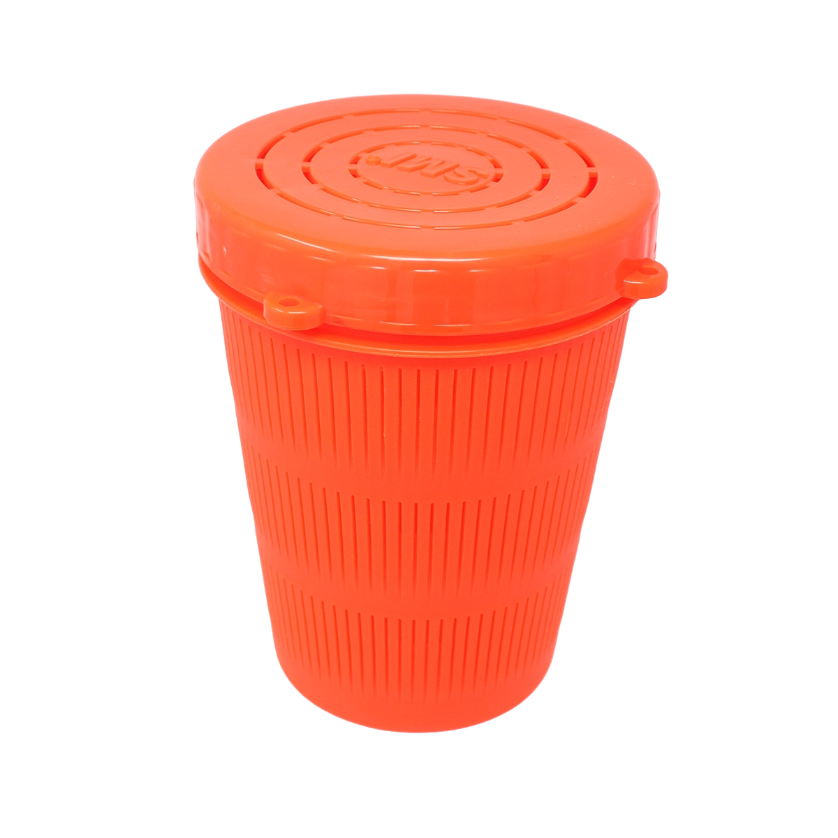 Beau Mac Bait Jar Vented PE 29 oz Orange
