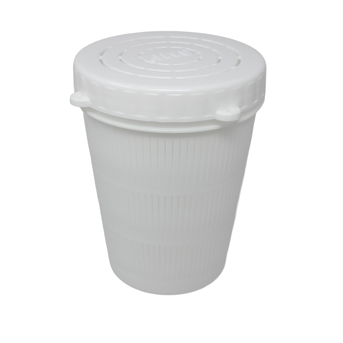 Beau Mac Bait Jar Vented PE 29 oz White