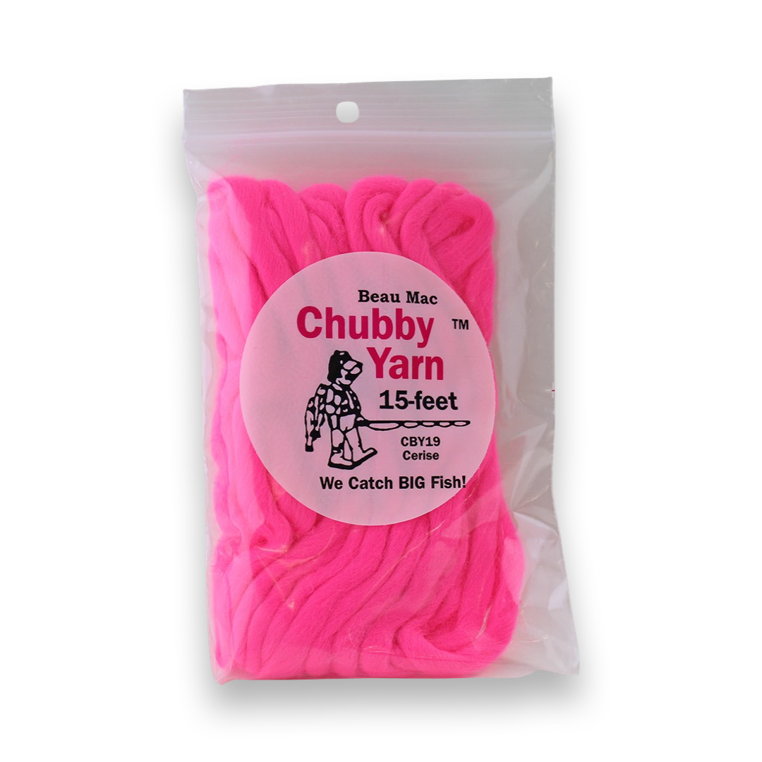 Beau Mac Chubby Yarn Cerise