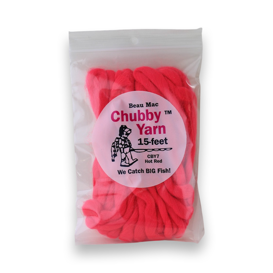 Beau Mac Chubby Yarn Hot Red