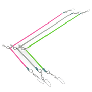 Beau Mac Halibut Spreader Bars UV Glow