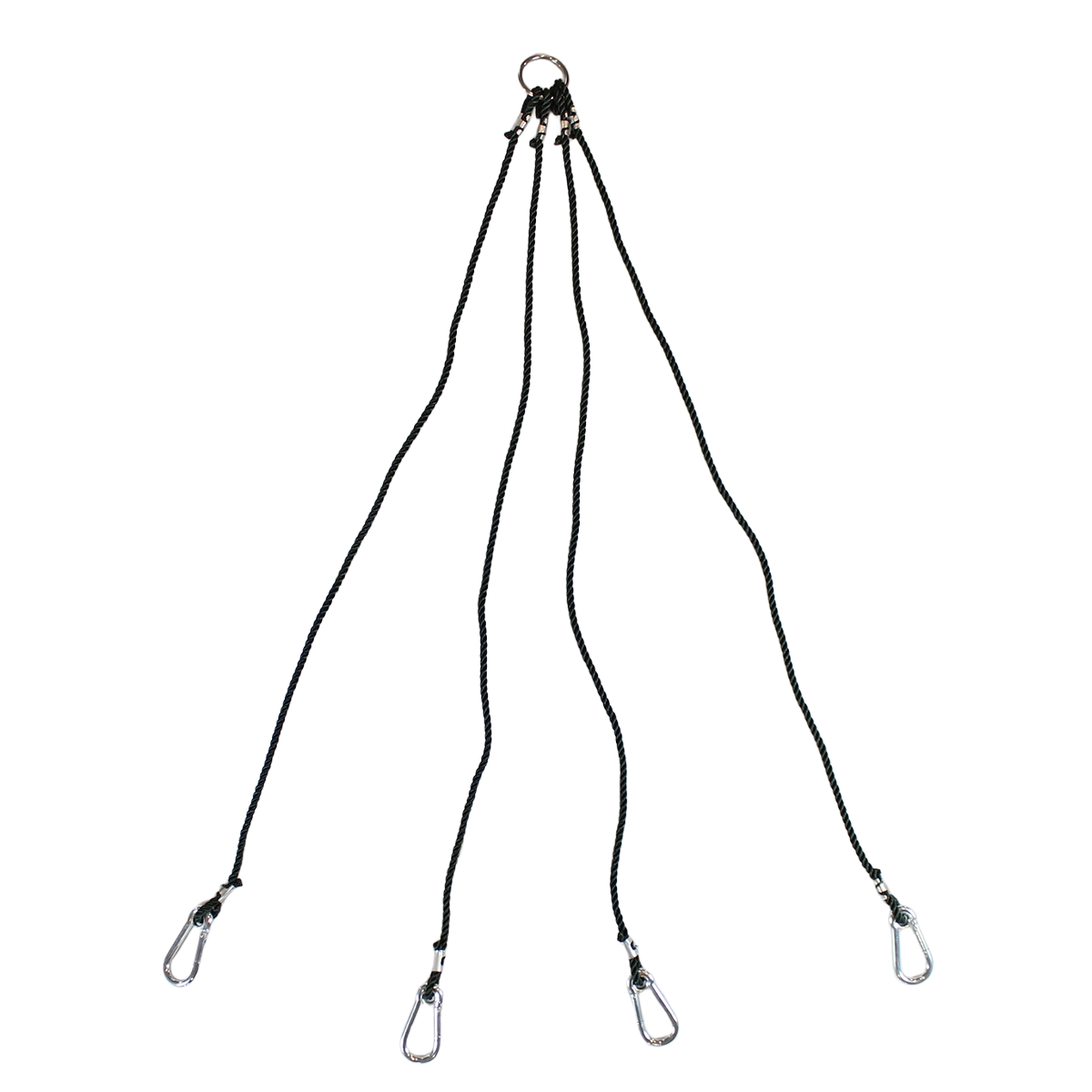 Beau Mac Harness 36" 4-Arm 3" SS Ringed-Eye Snaps