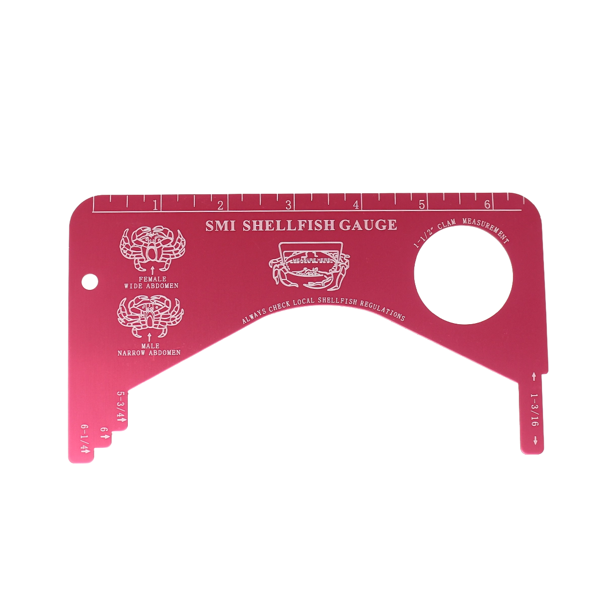 Beau Mac Shellfish Gauge Aluminum