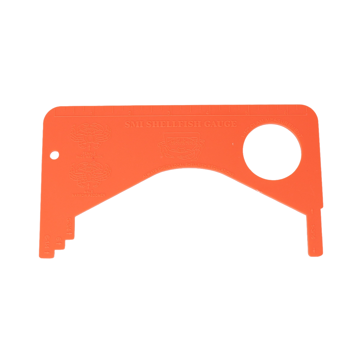 Beau Mac Shellfish Gauge Plastic