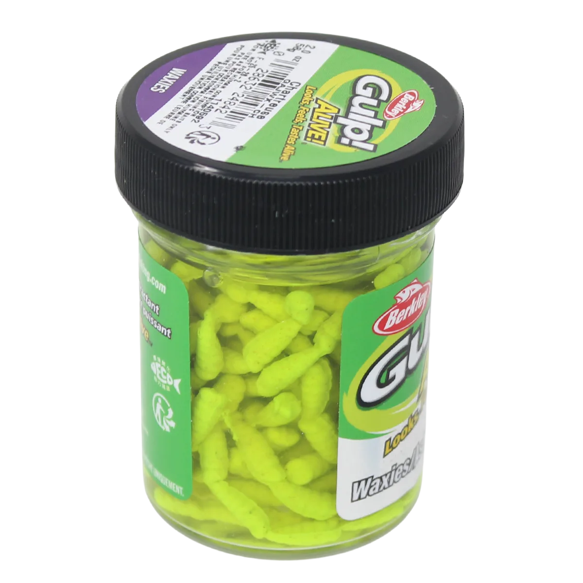 Berkley Gulp Alive Waxies Chartreuse