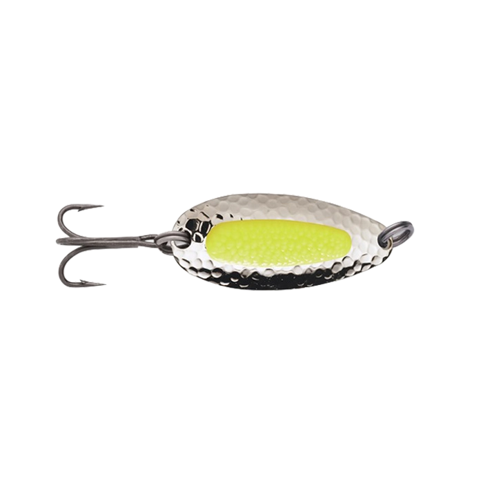 Blue Fox Pixee Spoon Nickel Fl Chartreuse