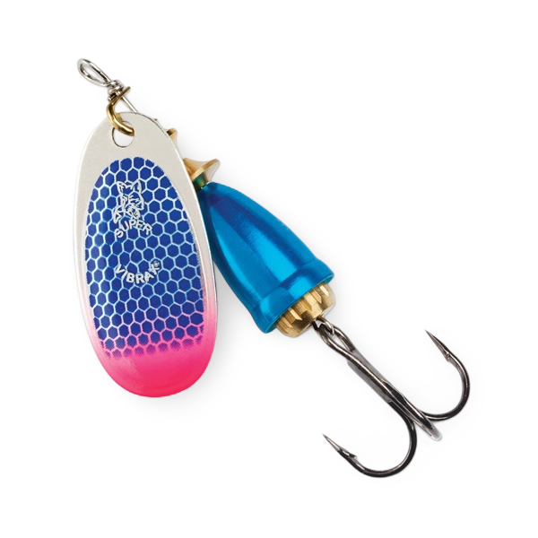 Blue Fox Vibrax Spinner Blue Scale Pink Tip UV