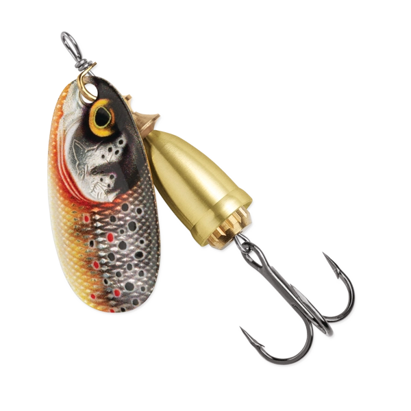Blue Fox Vibrax Spinner Gilded Brown Trout