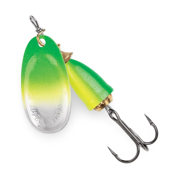Blue Fox Vibrax Spinner Northern Lights Green Chartreuse