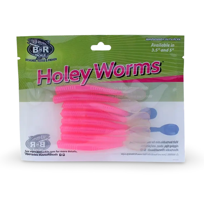 BnR Tackle Holey Worms Low Flow