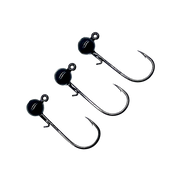 BnR Worm Keeper Jigheads Black