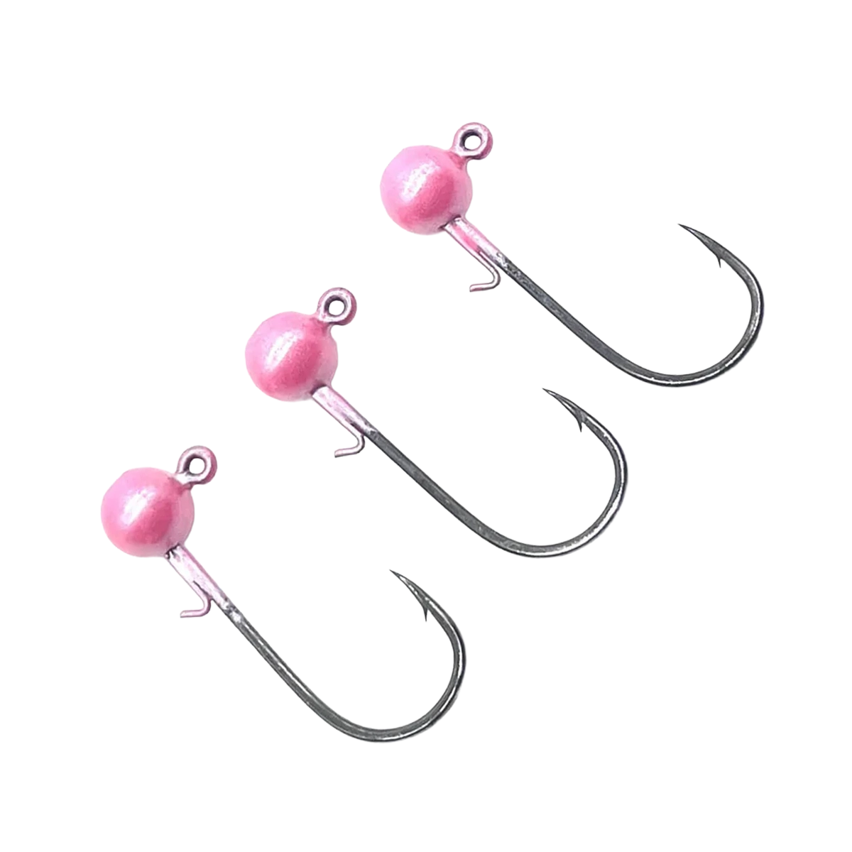 BnR Worm Keeper Jigheads Pearl Pink