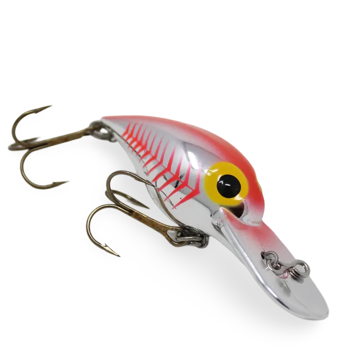 Brads Wiggler BW25 Silver Red Herringbone