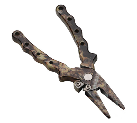 P-Line Aluminum Pliers Real Tree Camo