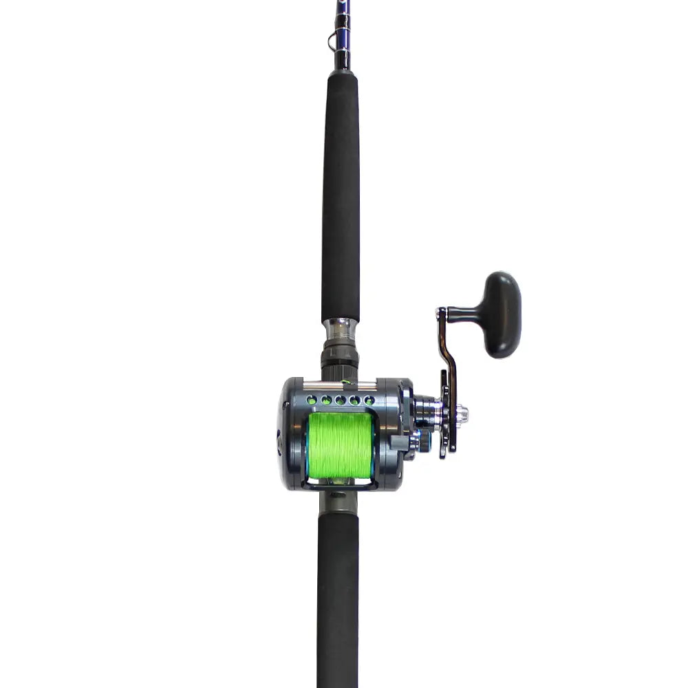 Daiwa Saltist Harrier X Halibut Fishing Rod Reel Combo