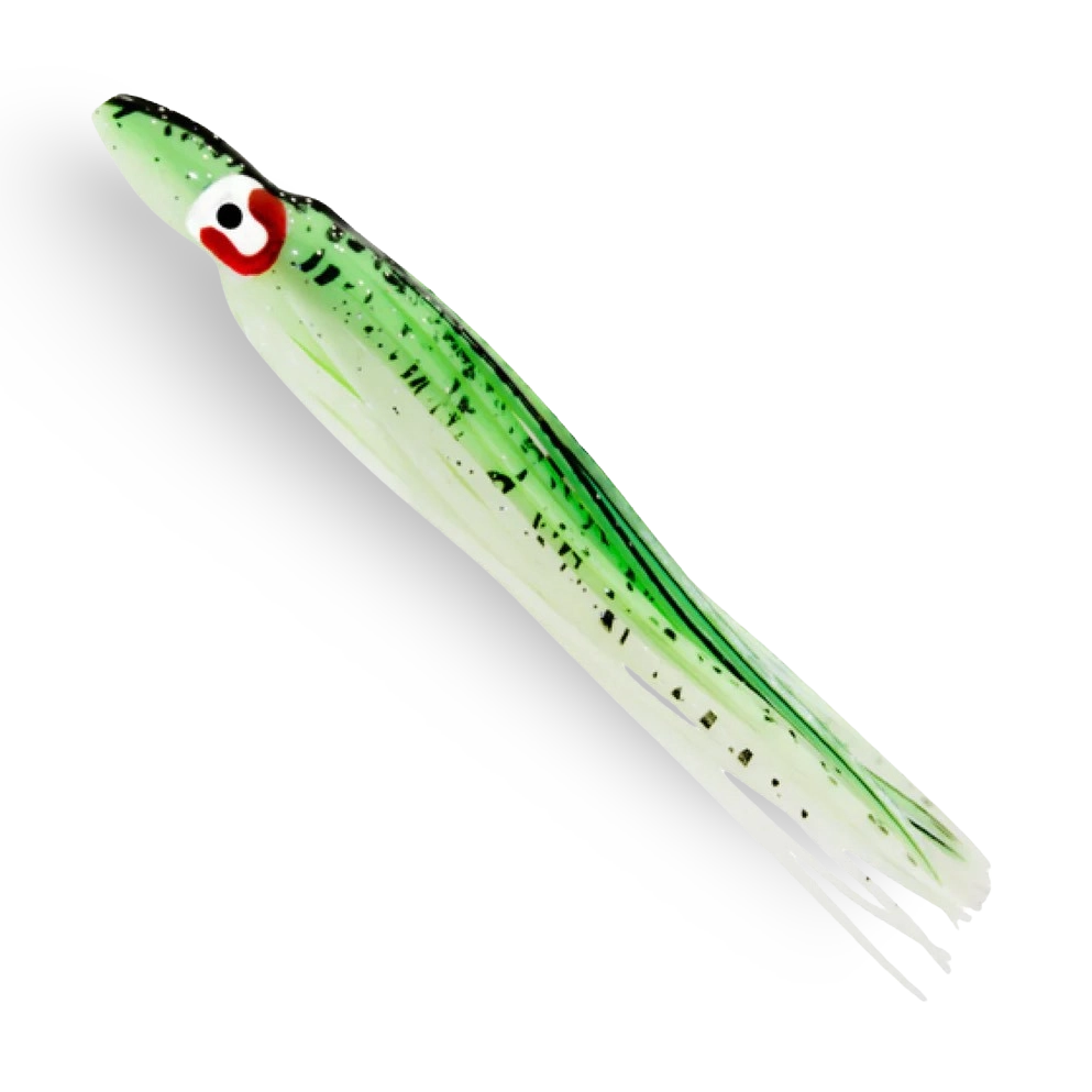 Delta Tackle 4-5 Squid Glow Green Black Splatter Back