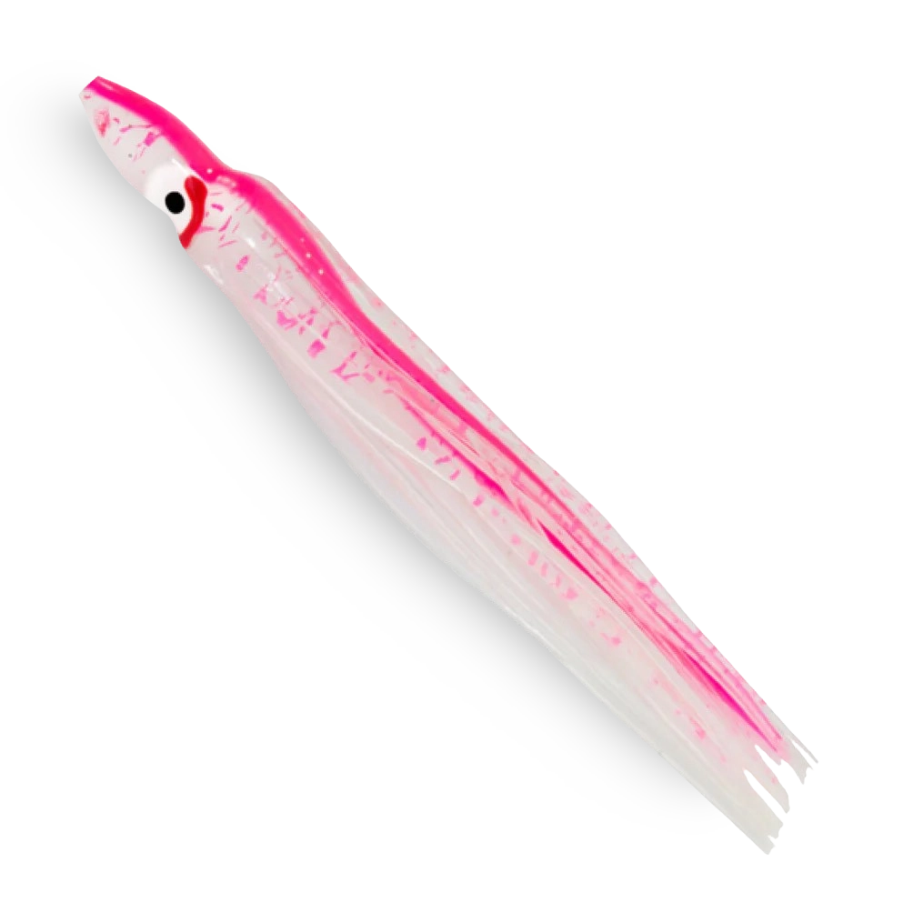 Delta Tackle 4-5 Squid UV Pink Splatter Back