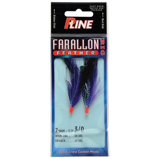 P-Line Farallon Feathers Purple & Black