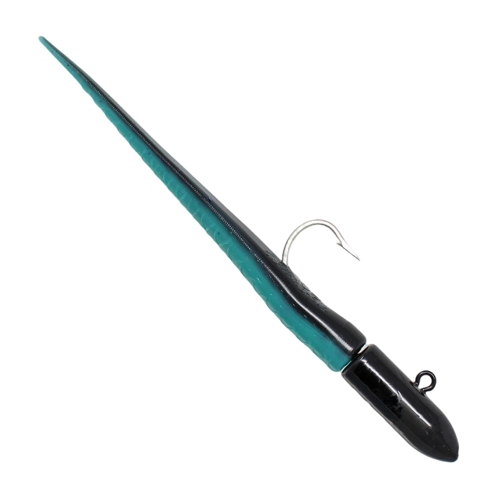 Fishermans Gold Electric Eel Jig Green Ling