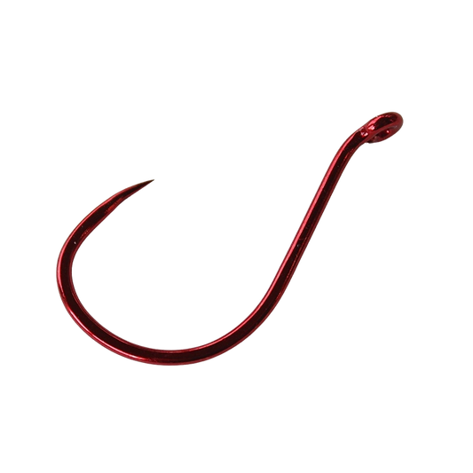 Gamakatsu Barbless Red Octopus Hook