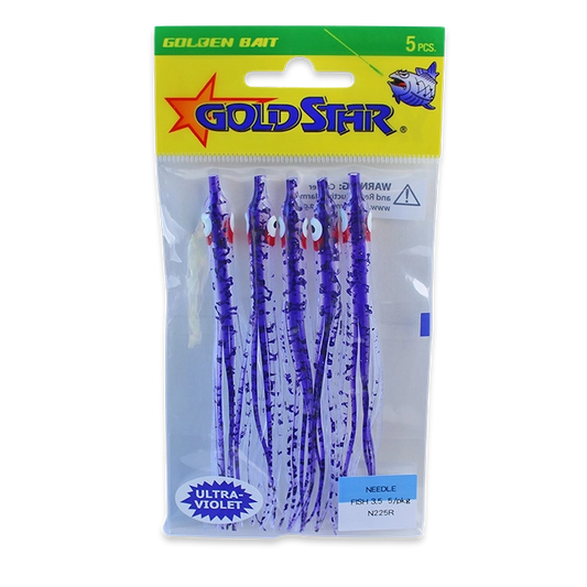 Gold Star Yamashita Needlefish N225R UV Purple Splatter