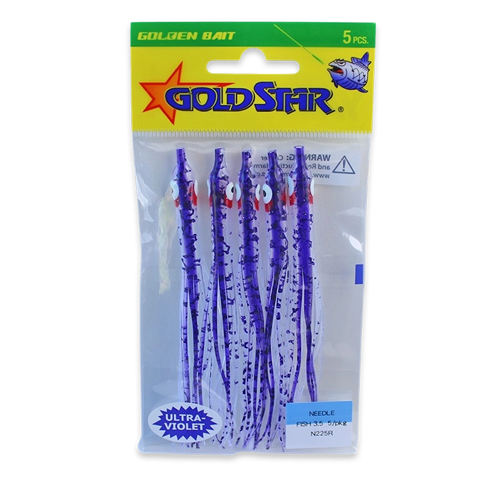 Gold Star Yamashita Needlefish N225R UV Purple Splatter