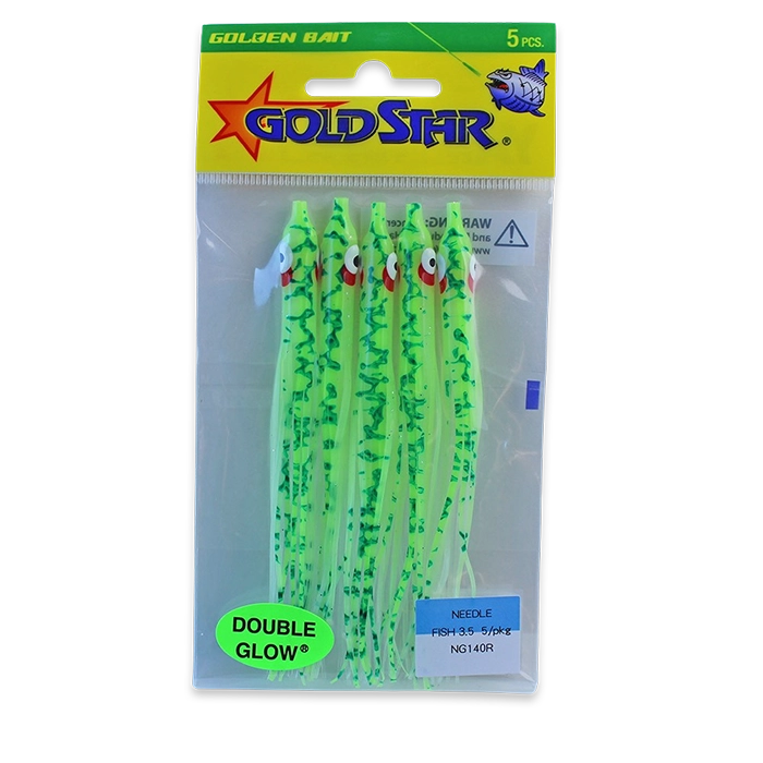 Gold Star Yamashita Needlefish NG140R Glow Chartreuse Splatter