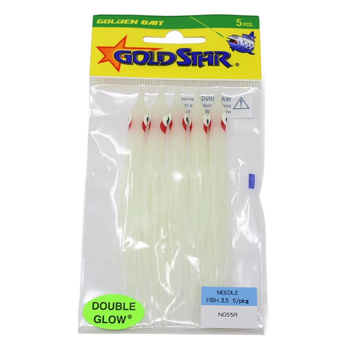 Gold Star Yamashita Needlefish Squid NG55R Pure Glow