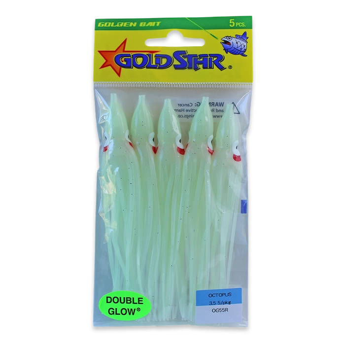 Gold Star Yamashita Octopus Squid OG55R Pure Glow