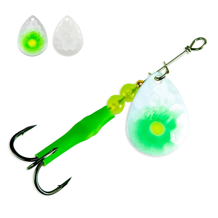 High Class Tackle Colorado Spinner Lime Lambo