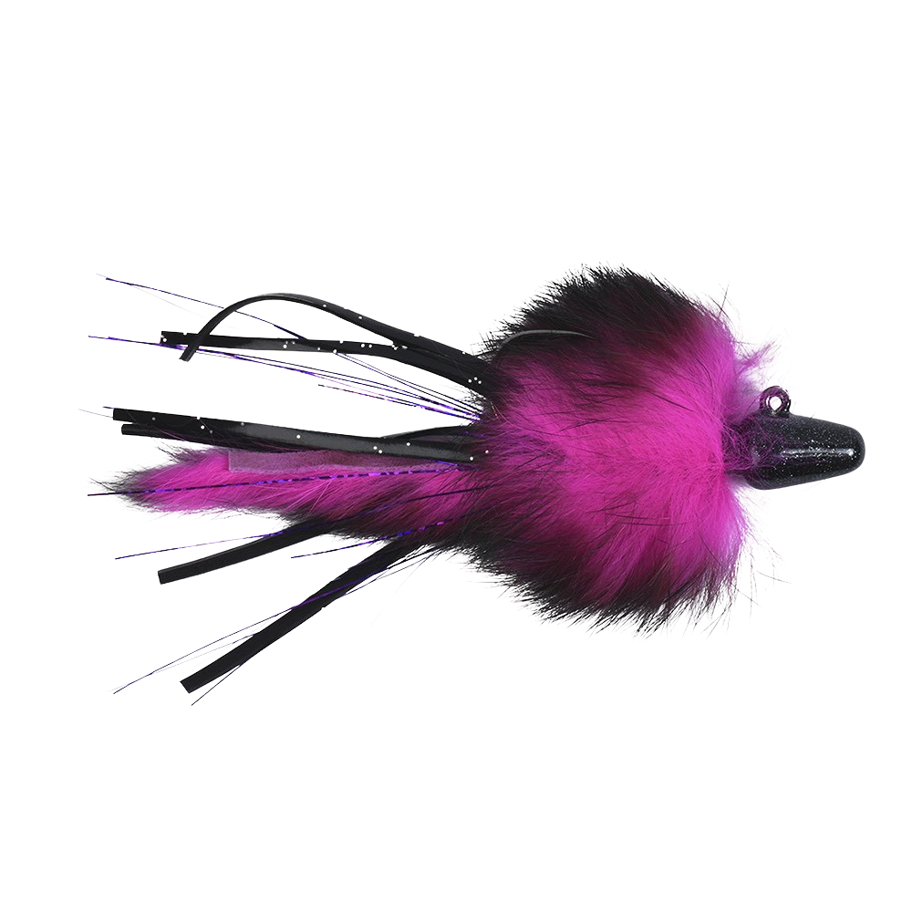 Yakima Twitching Jig - Black & Cerise, Black