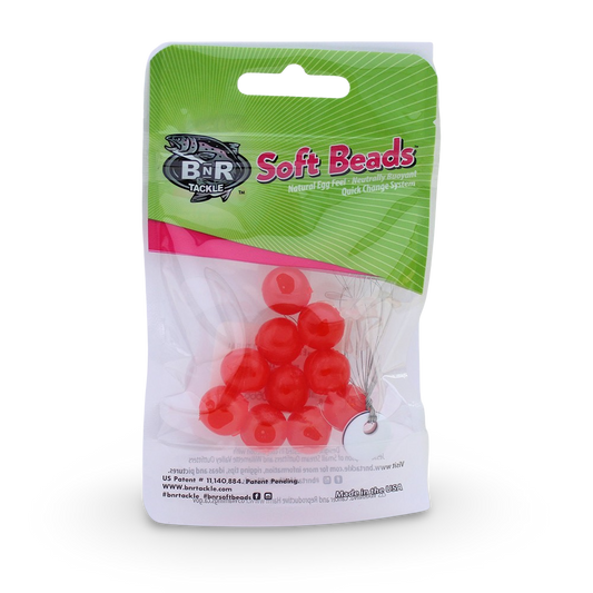 Steelhead Soft Beads Roe Natural