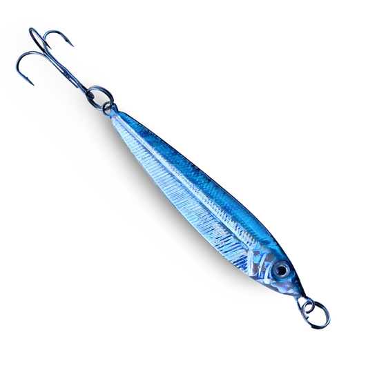 P-Line Laser Minnow Silver Blue - 1/2 oz to 6 oz