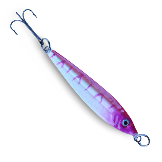 P-Line Laser Minnow Glow Pink Tiger - 1 oz to 6 oz