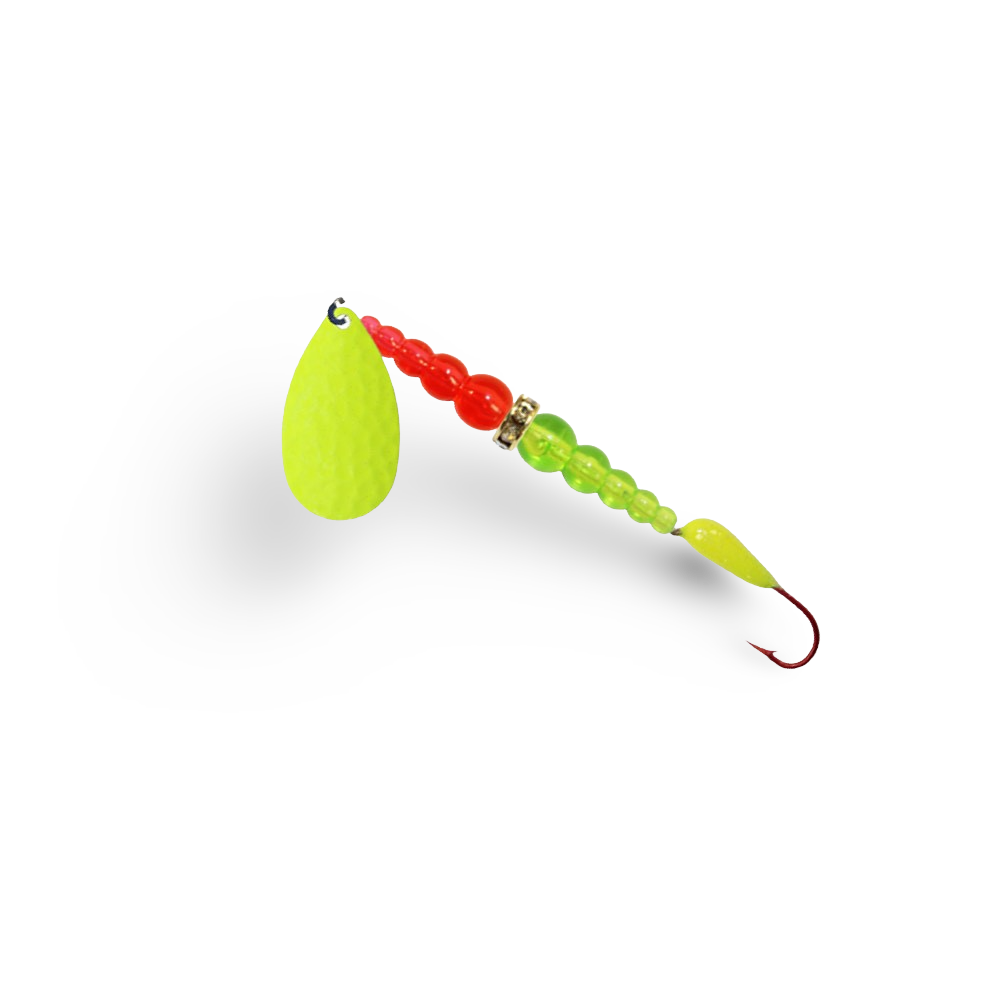 Mack's Kokanee Killer - Size 6 Chartreuse & Fire Orange, Chart, Chart