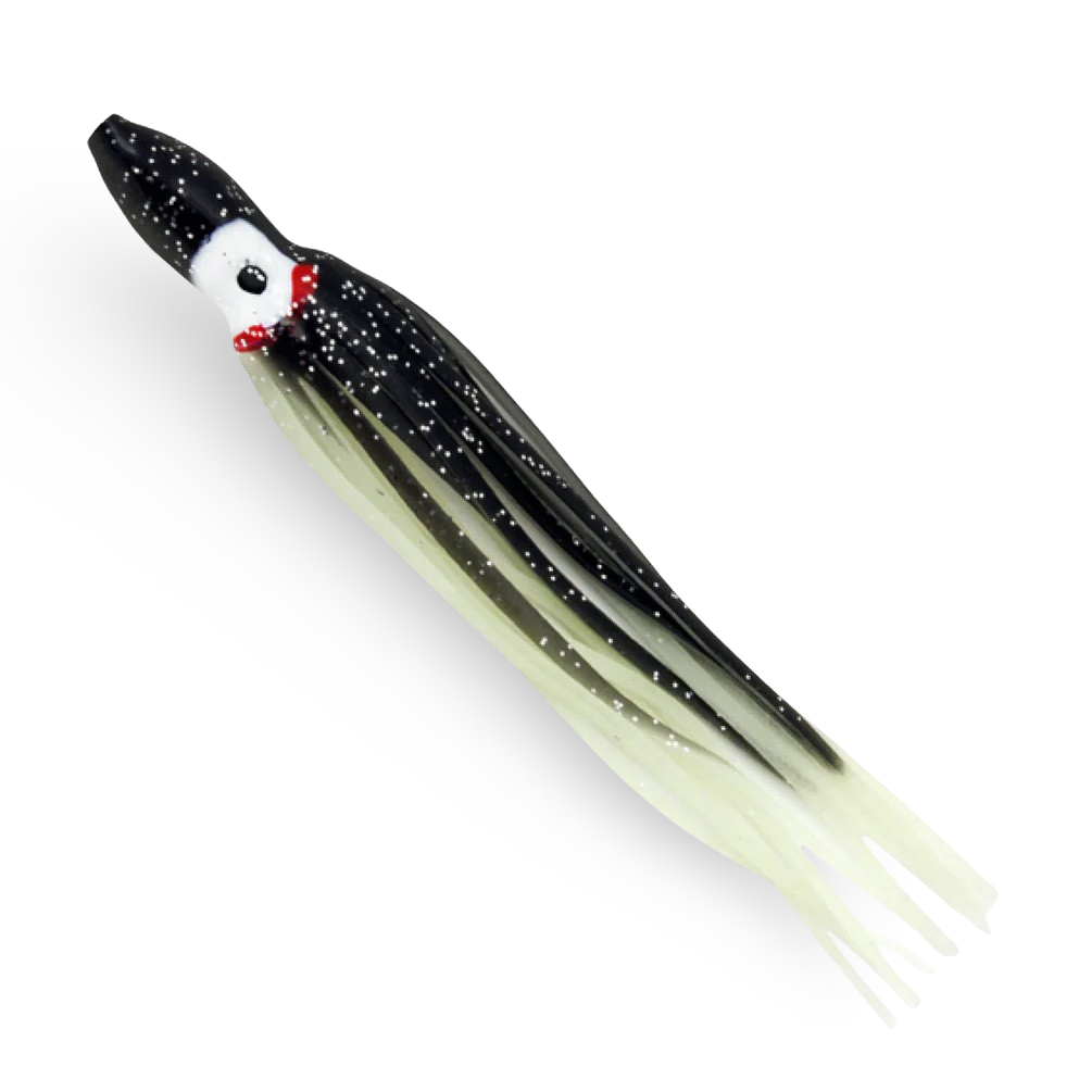 Delta Tackle 4.5" Squid 5-Pack Cop Car Glow