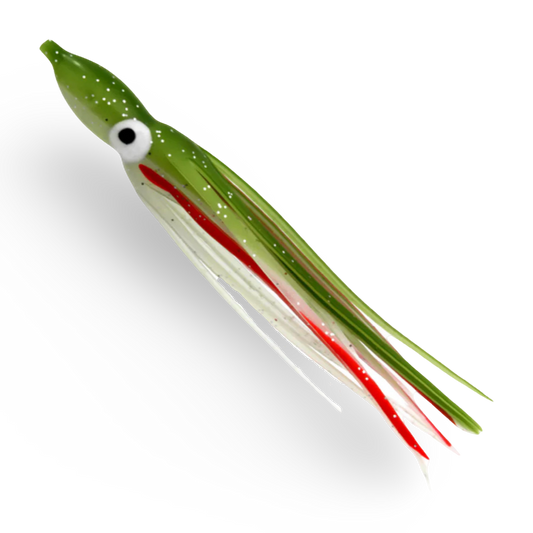 Delta Tackle 4.5" Squid 5-Pack Army Glow