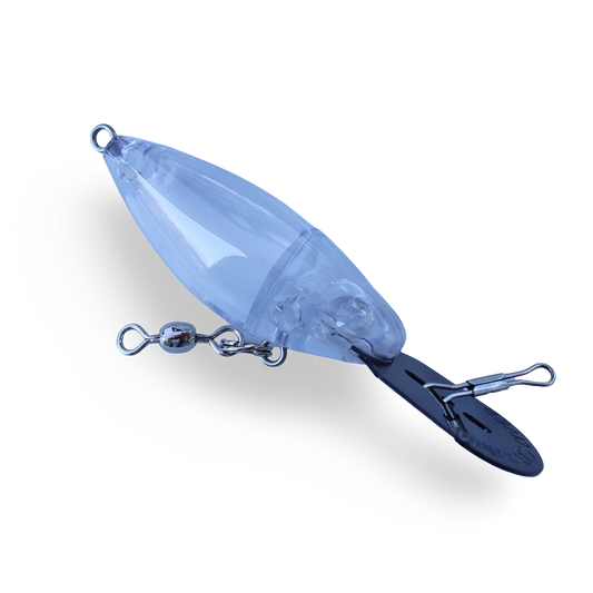 Brad's Bait Diver - Clear with Black Bill