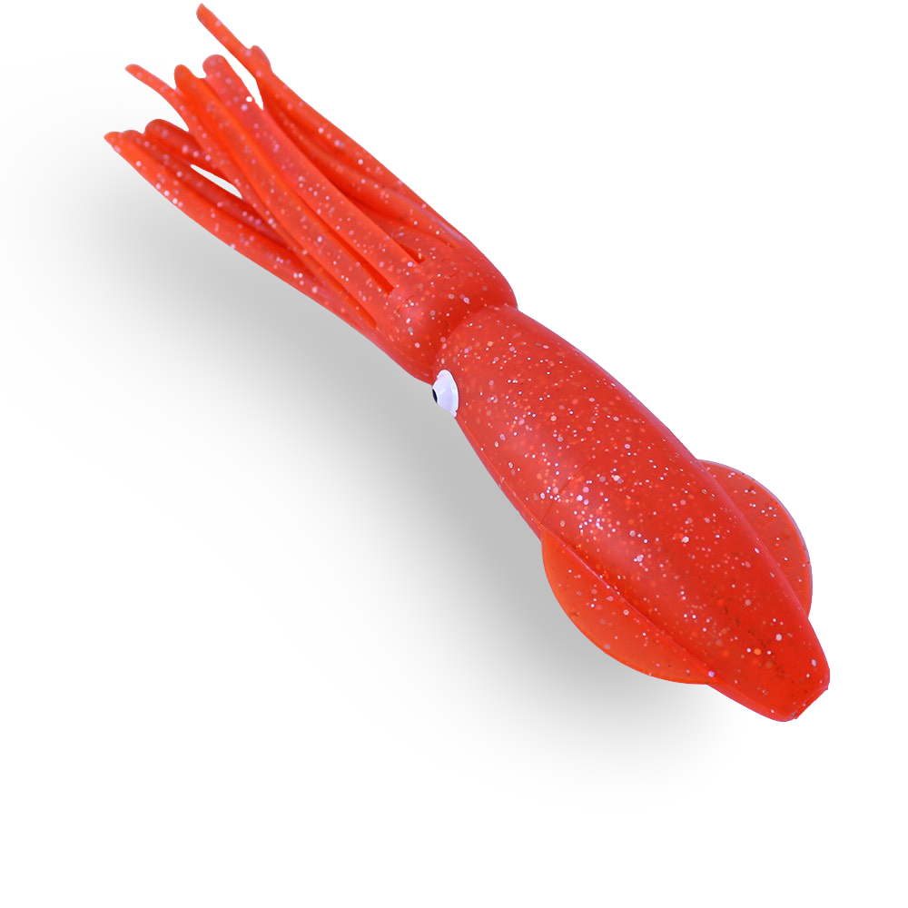 B2 Squid Fluorescent Orange, 2.5" to 8"