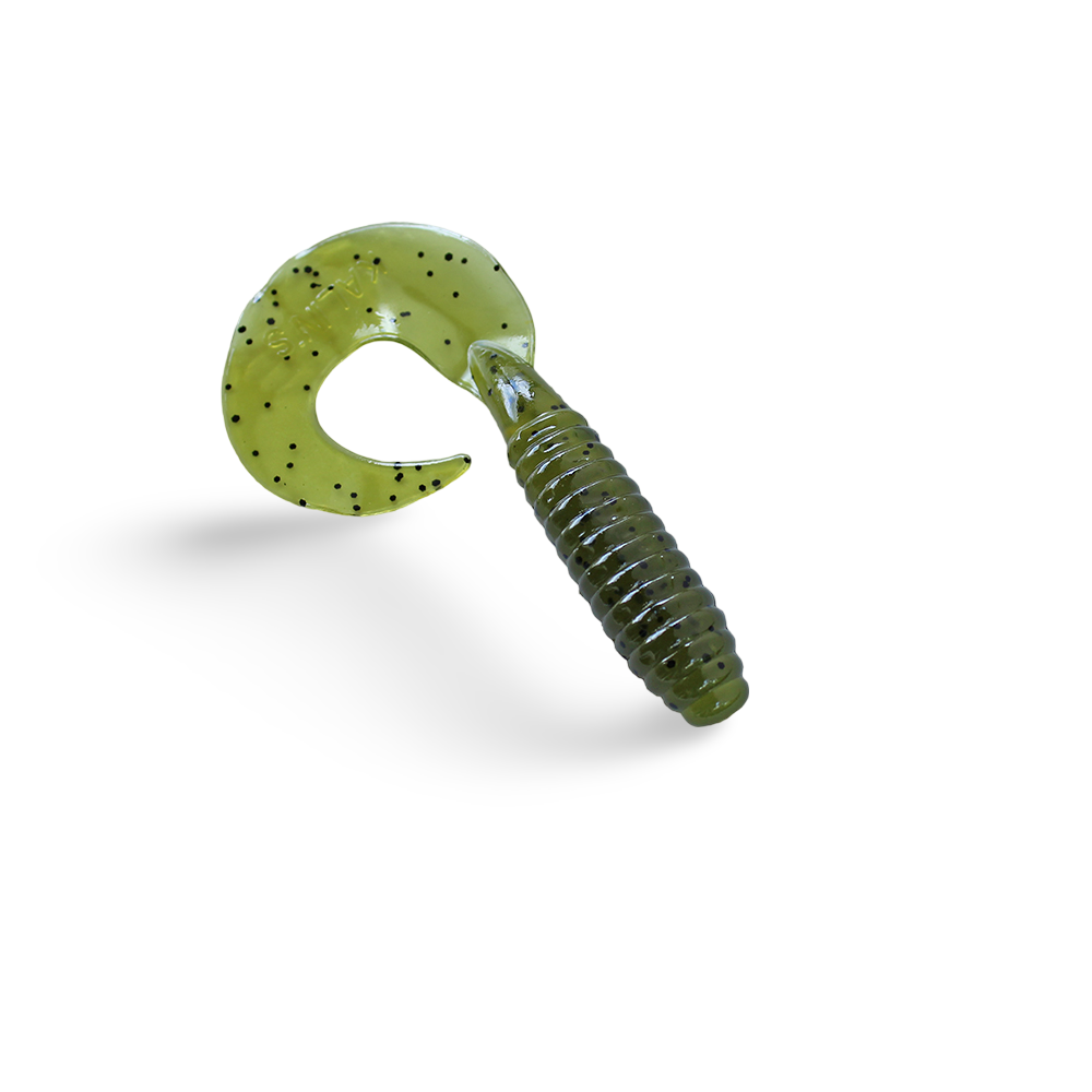 Kalin's Lunker Grubs 10-pack - Watermelon Seed